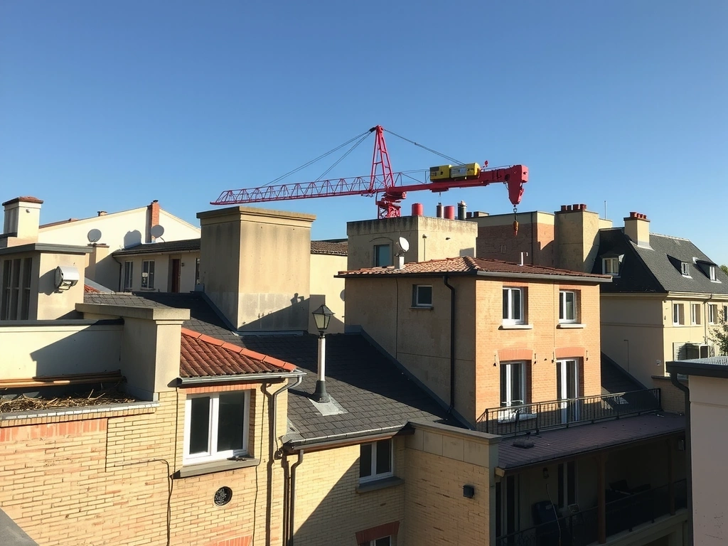 Logistique urbaine - Levage sur site contraint